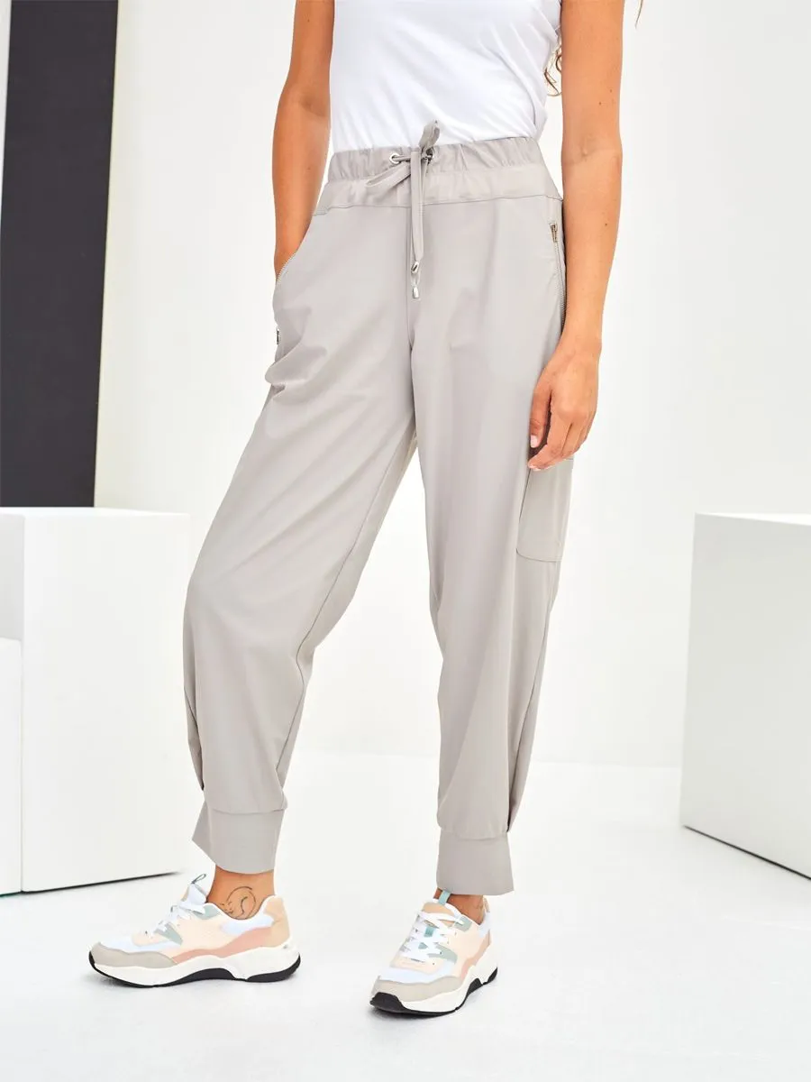 NAYA CUFF TROUSER WITH ZIP DETAIL NAS23102