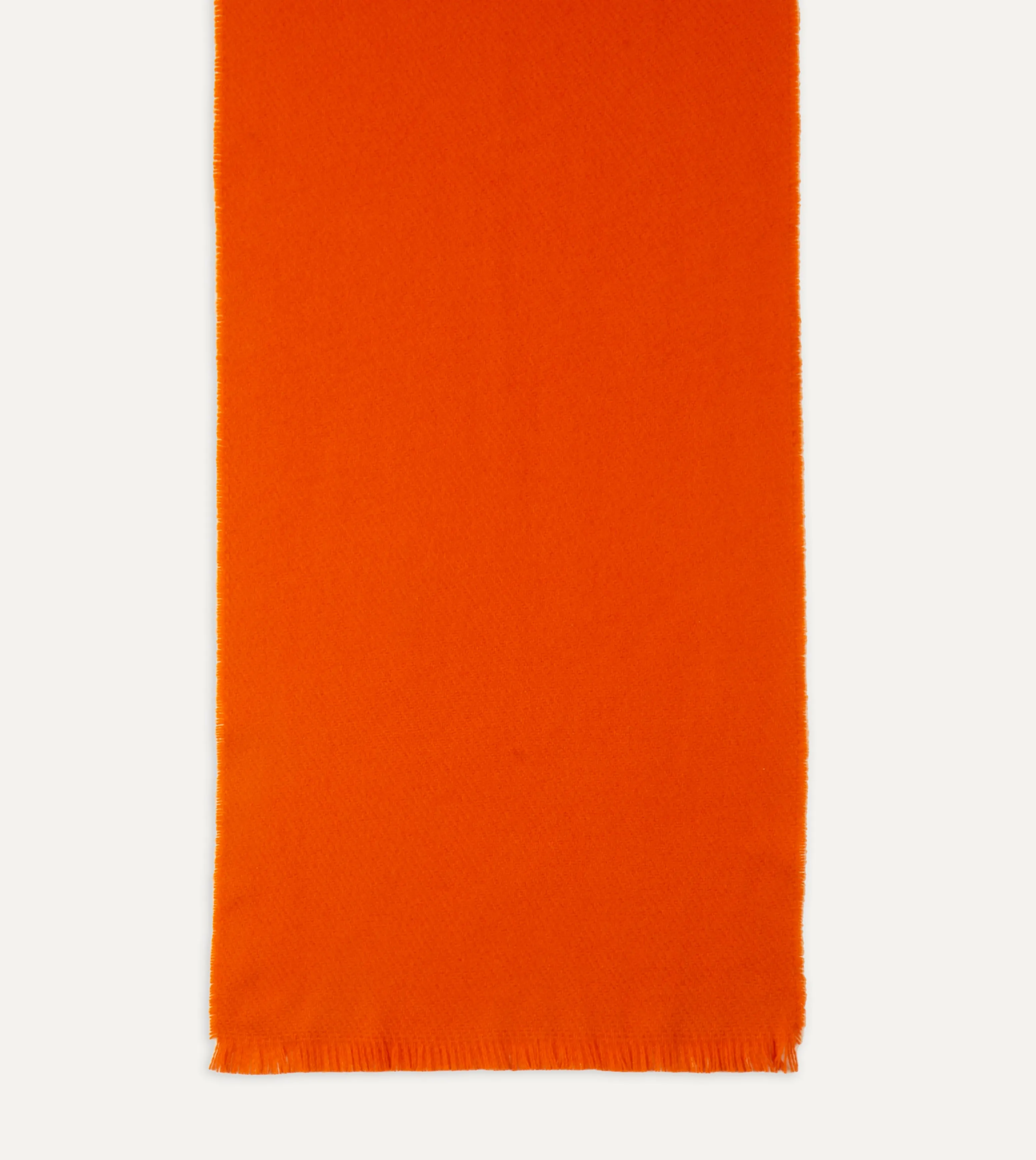 Orange Cashmere Scarf