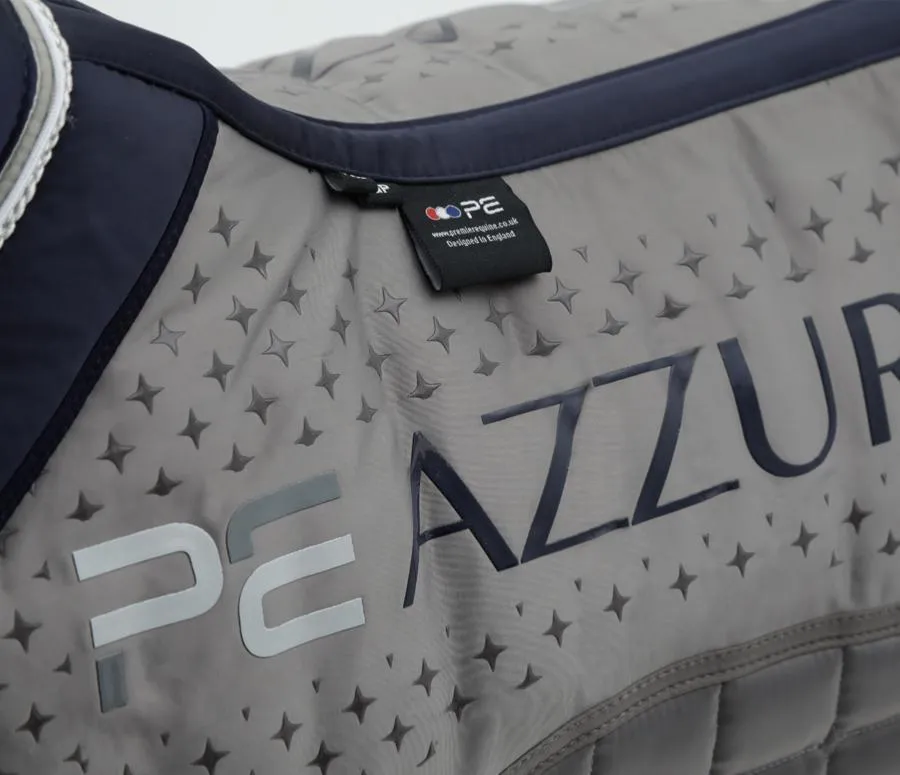 PEI Azzure Anti-Slip Satin Jump Saddle Pad   BONUS Bag