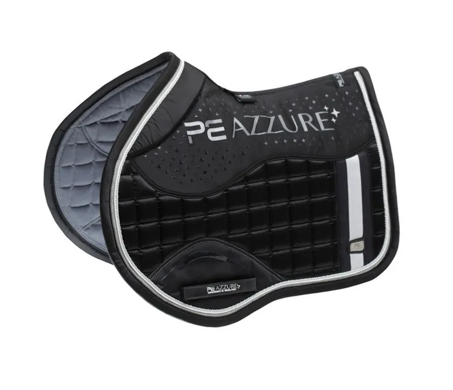 PEI Azzure Anti-Slip Satin Jump Saddle Pad   BONUS Bag