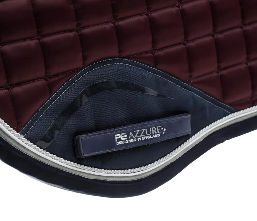 PEI Azzure Anti-Slip Satin Jump Saddle Pad   BONUS Bag