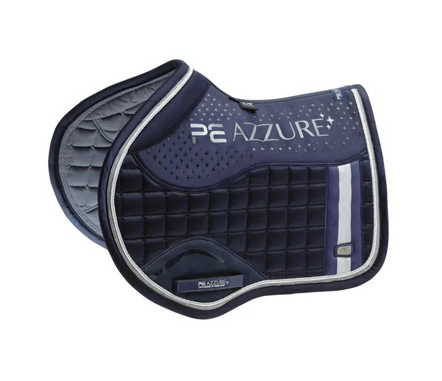 PEI Azzure Anti-Slip Satin Jump Saddle Pad   BONUS Bag