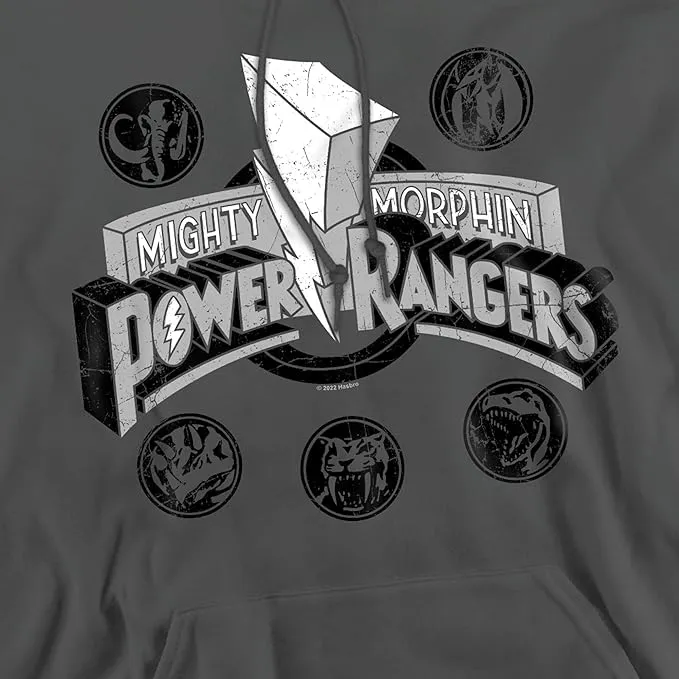 Power Rangers Power Coins Mens Pullover Hoodie