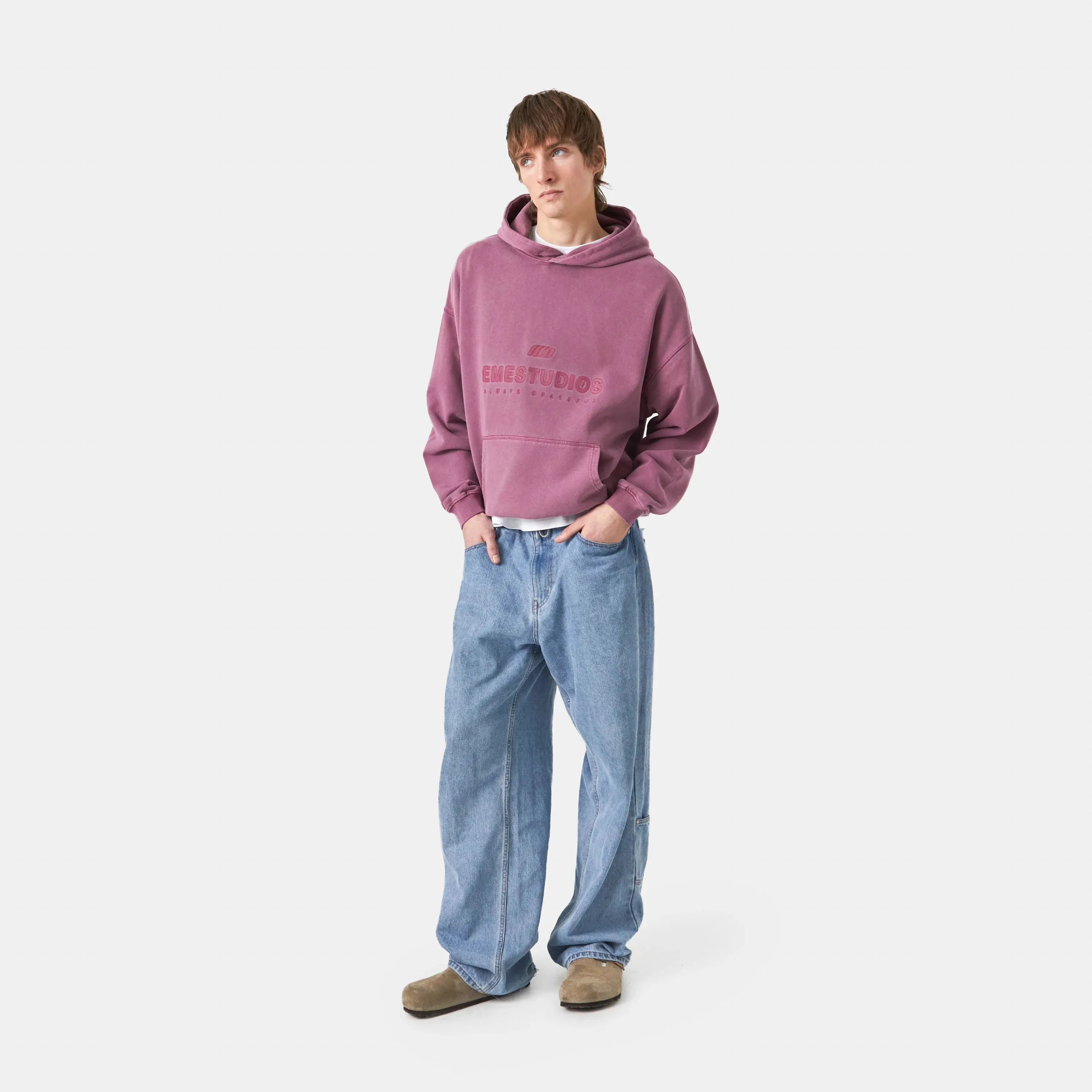 Relais Merlot Oversized Hoodie