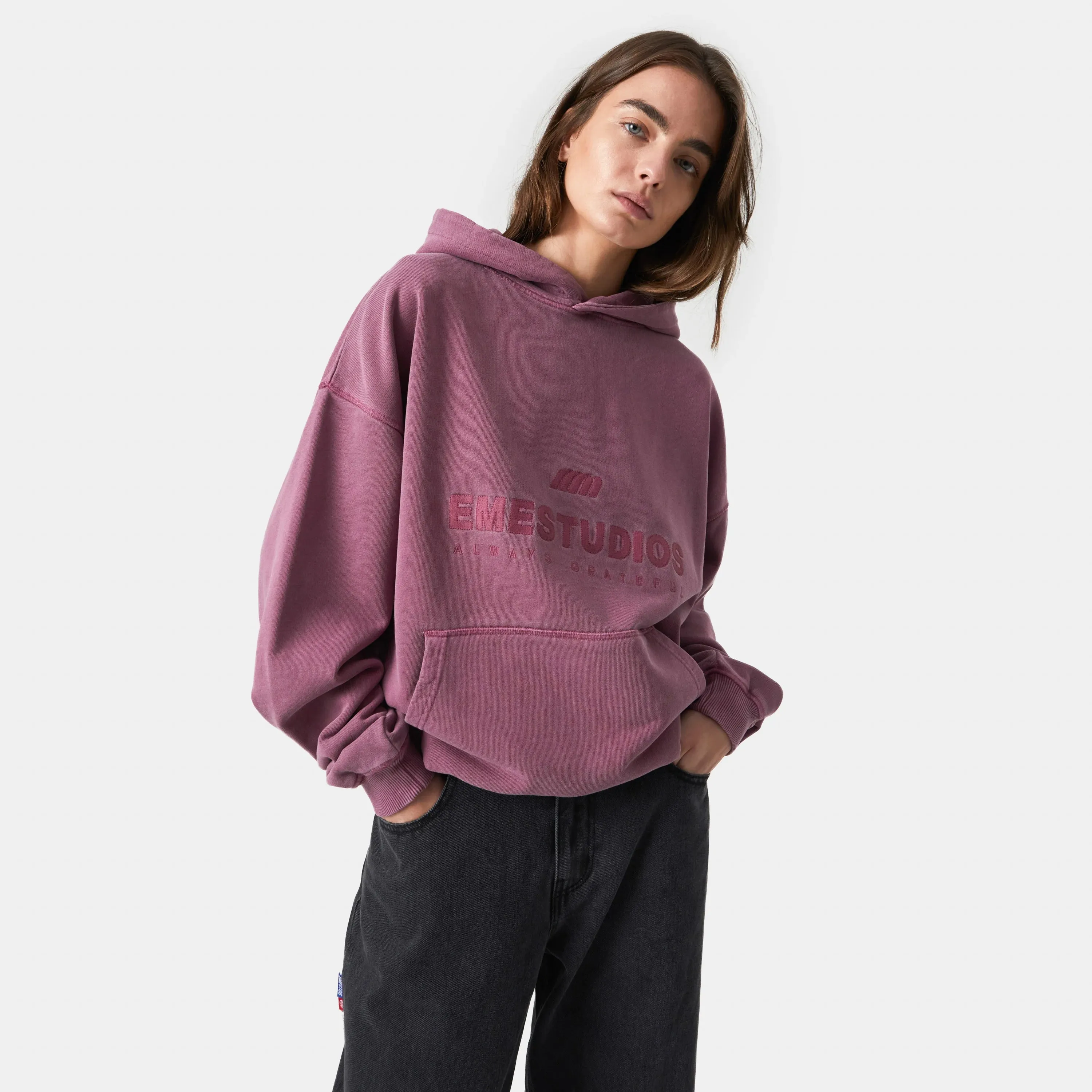 Relais Merlot Oversized Hoodie