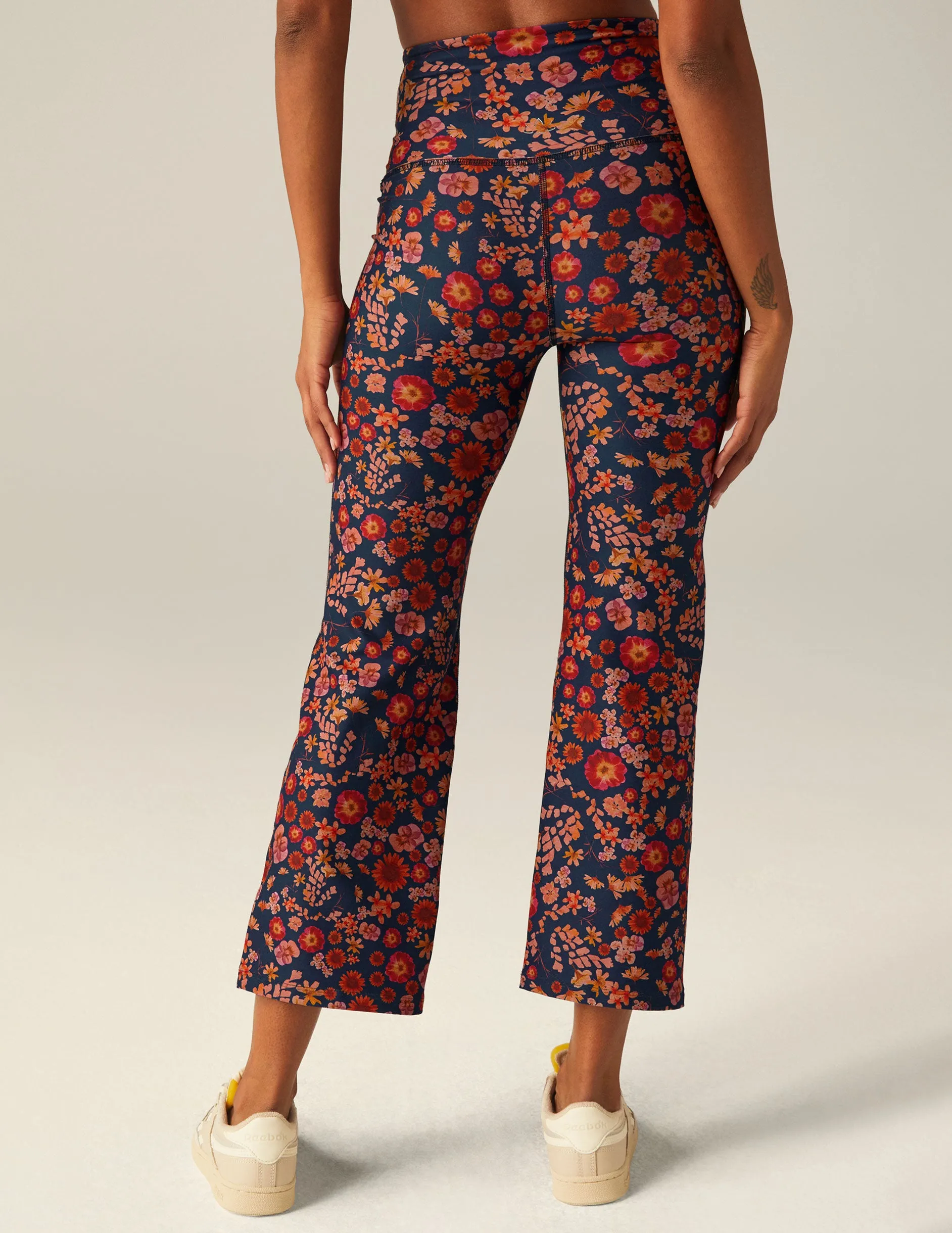 Retro Press Floral SoftMark Retro Cropped Pant