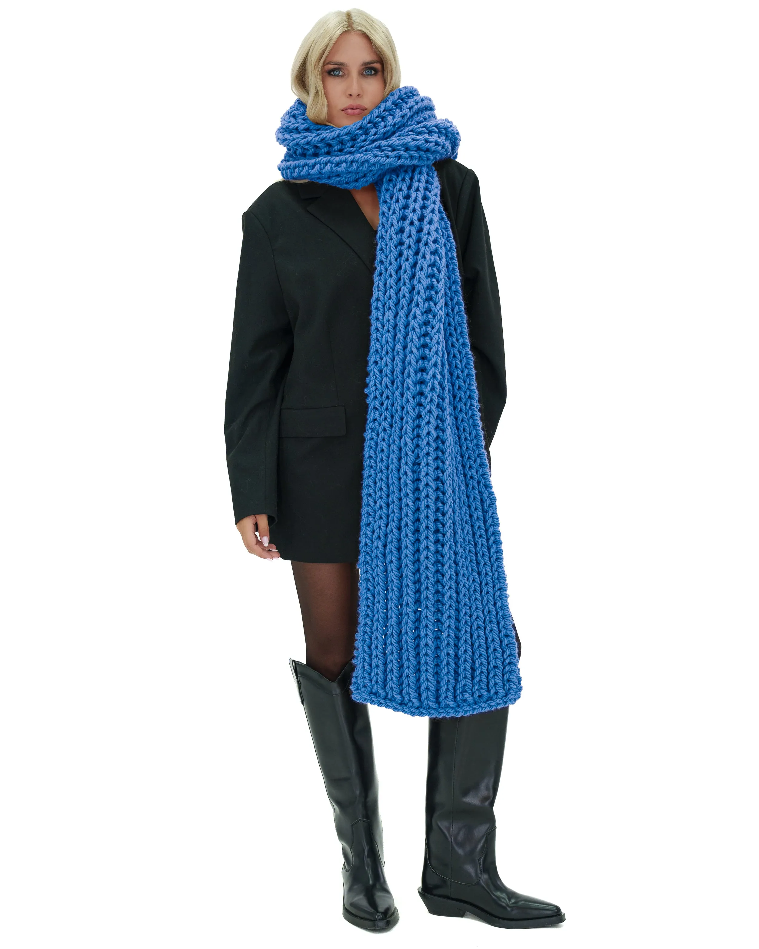 Ribbed Chunky Scarf