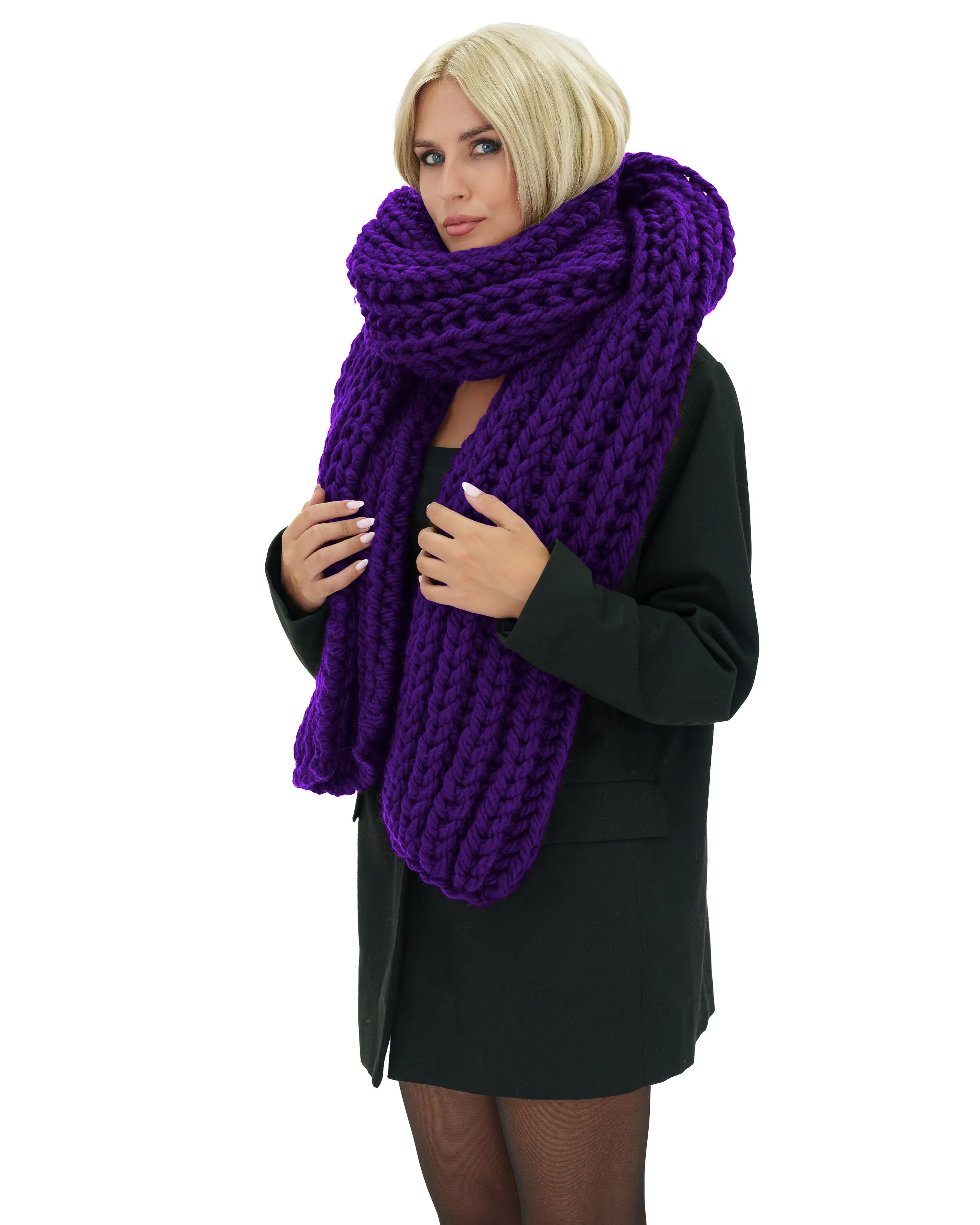 Ribbed Chunky Scarf