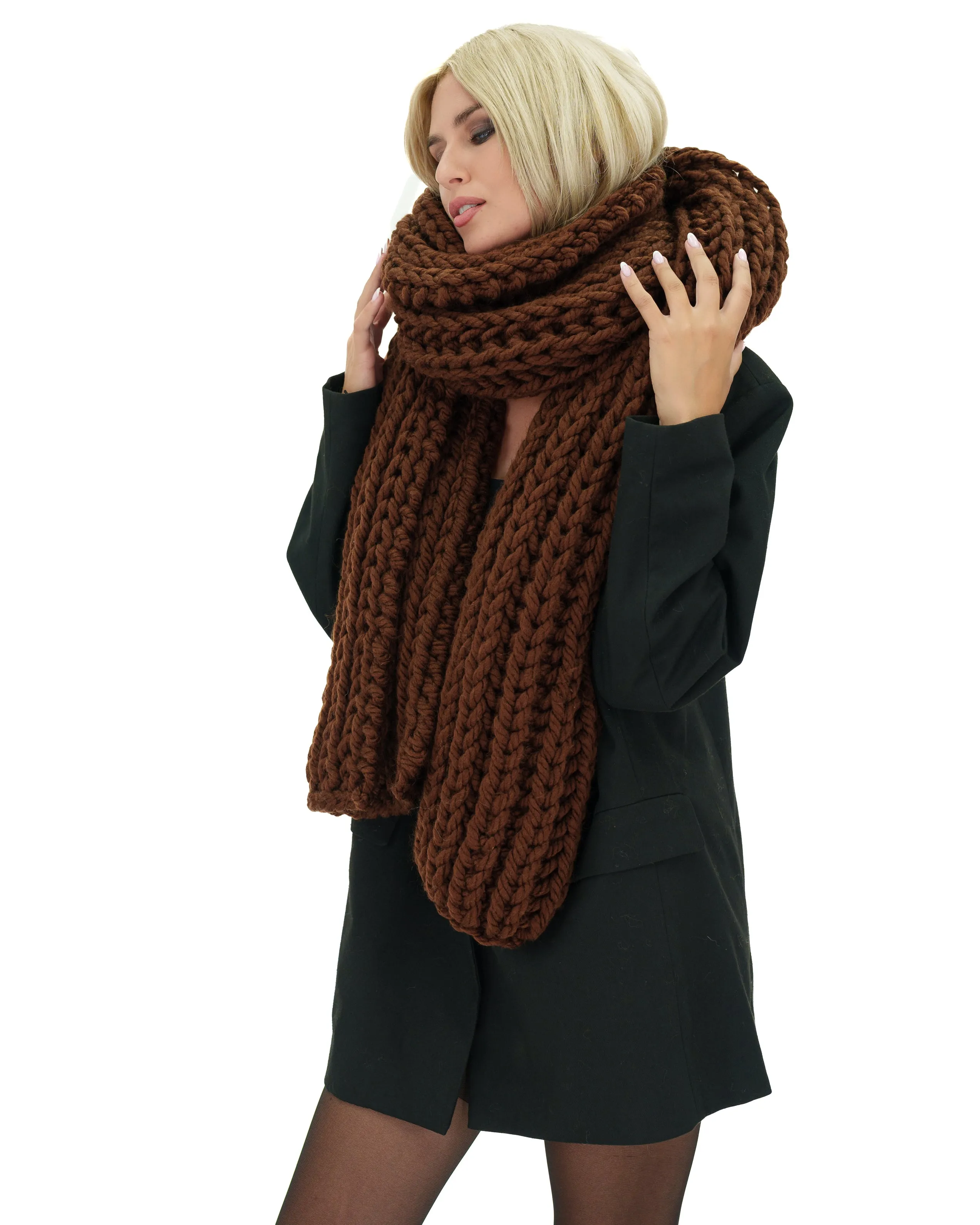 Ribbed Chunky Scarf