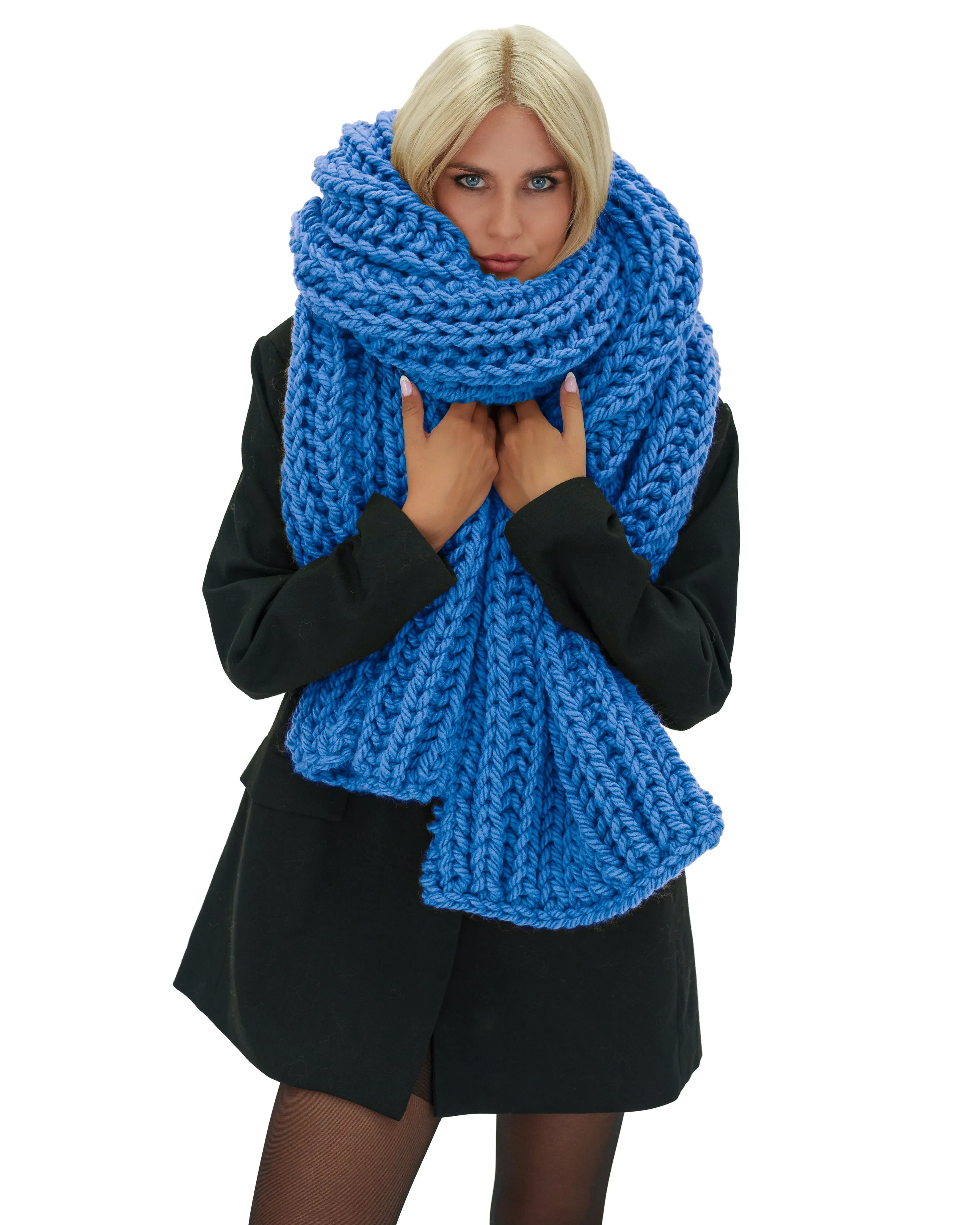 Ribbed Chunky Scarf