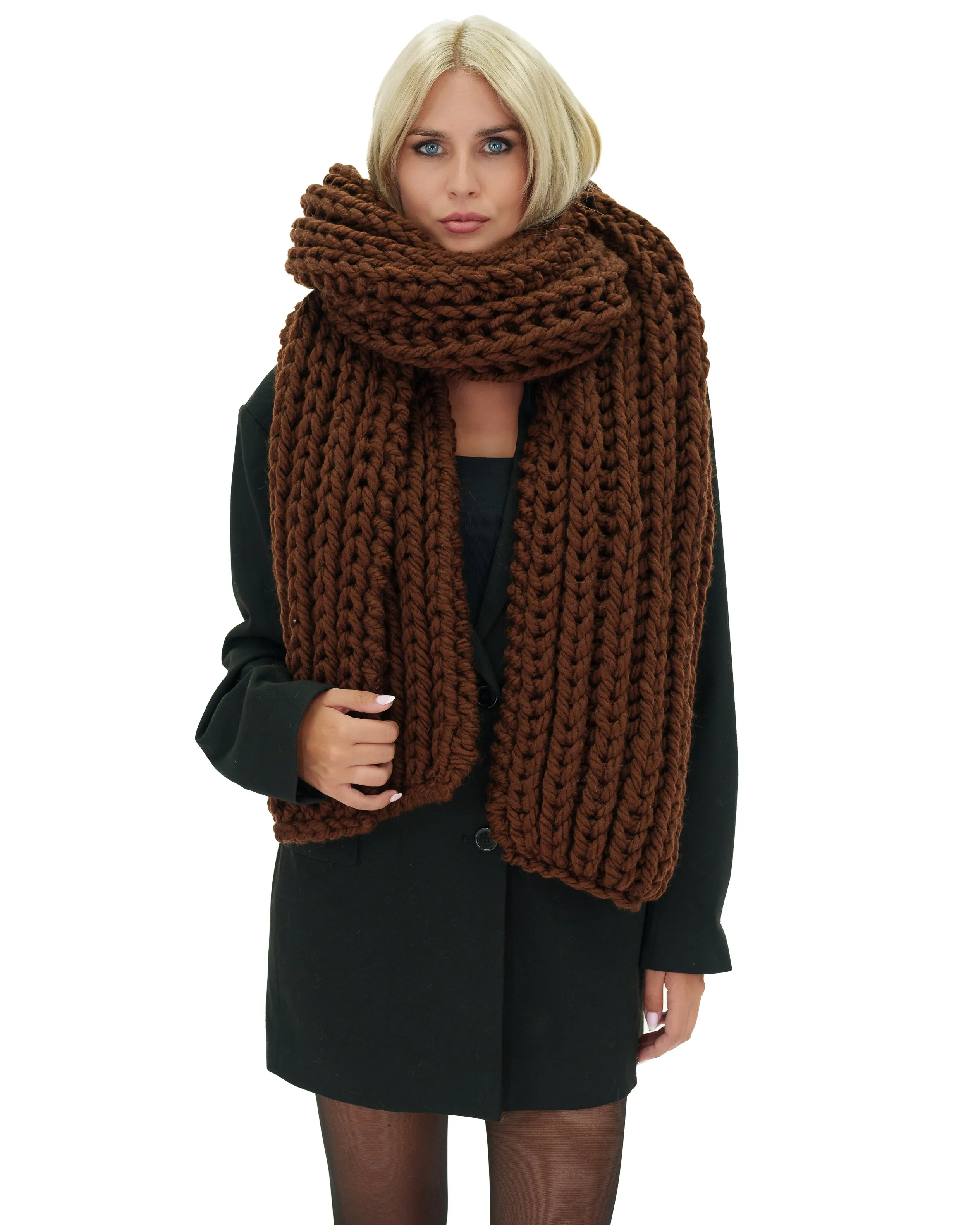 Ribbed Chunky Scarf