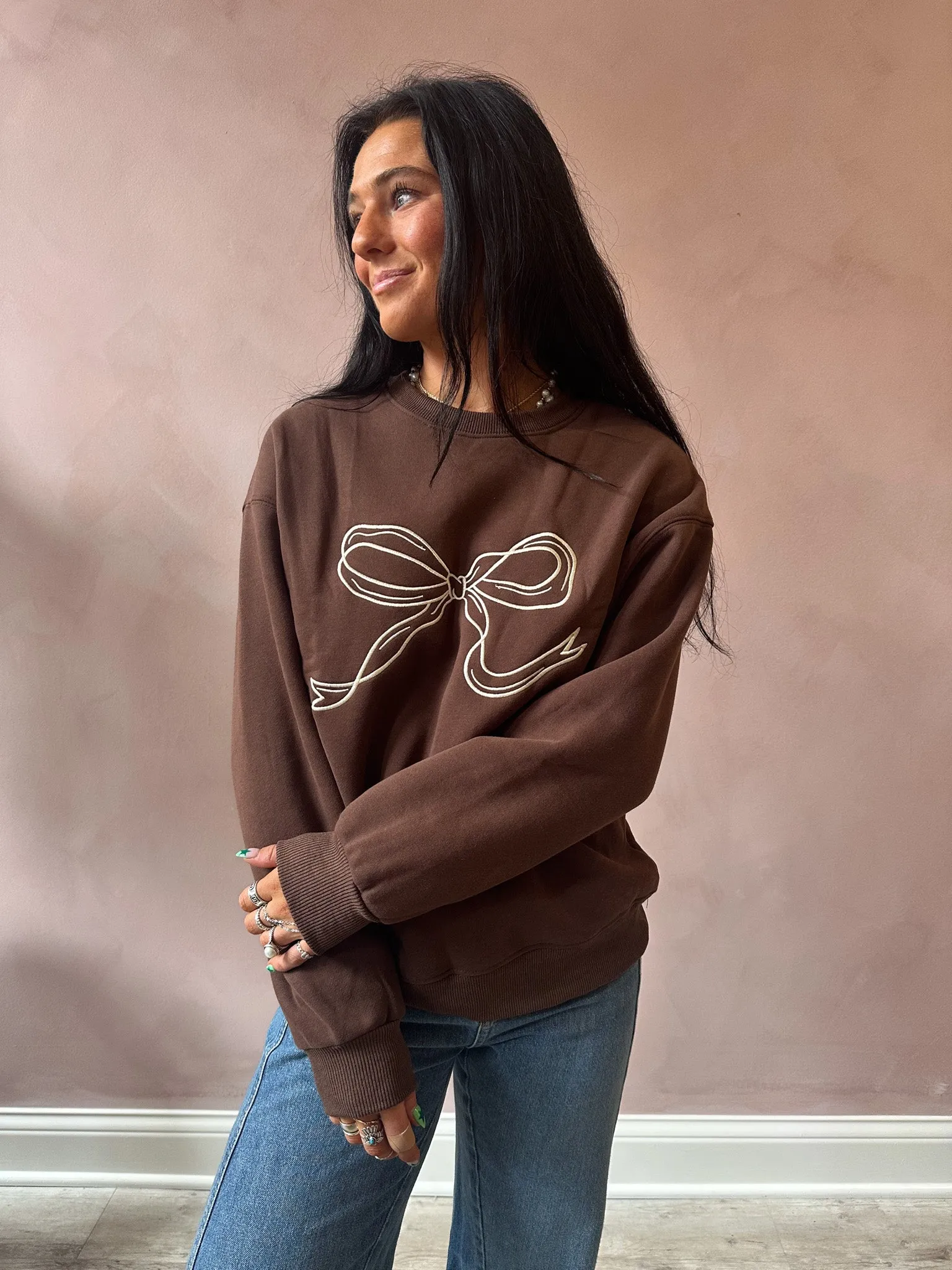 Ribbon Sweatshirt