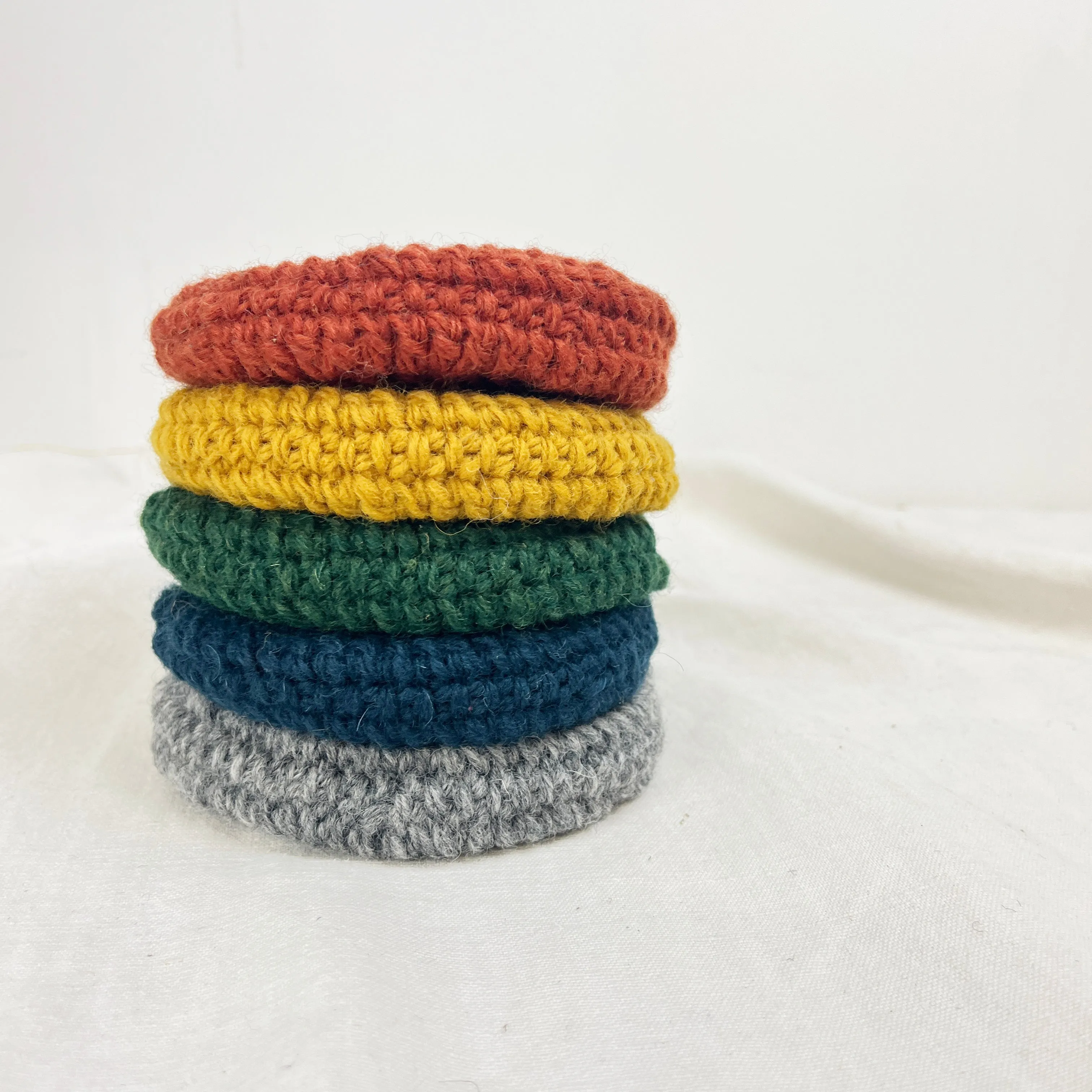 RICA Crochet Wool Circular Coin Purse (WS)