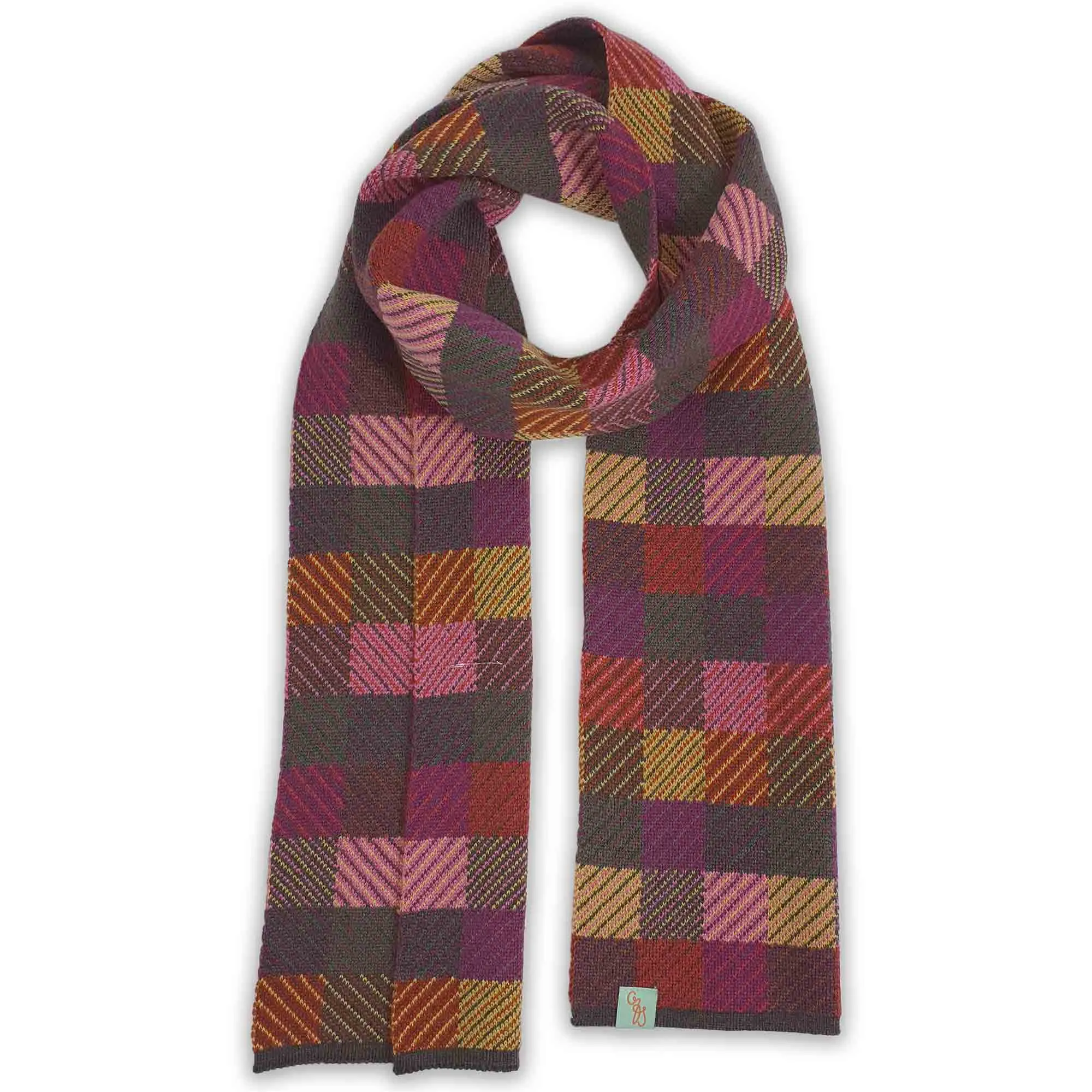 SCARVES - PATCH - EXTRA FINE MERINO WOOL