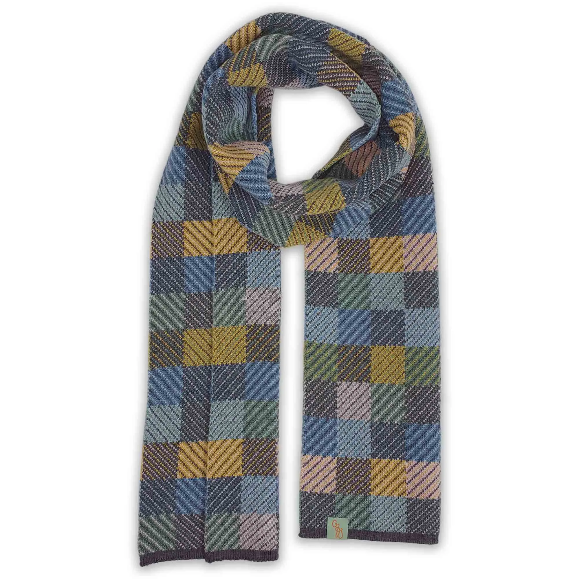 SCARVES - PATCH - EXTRA FINE MERINO WOOL