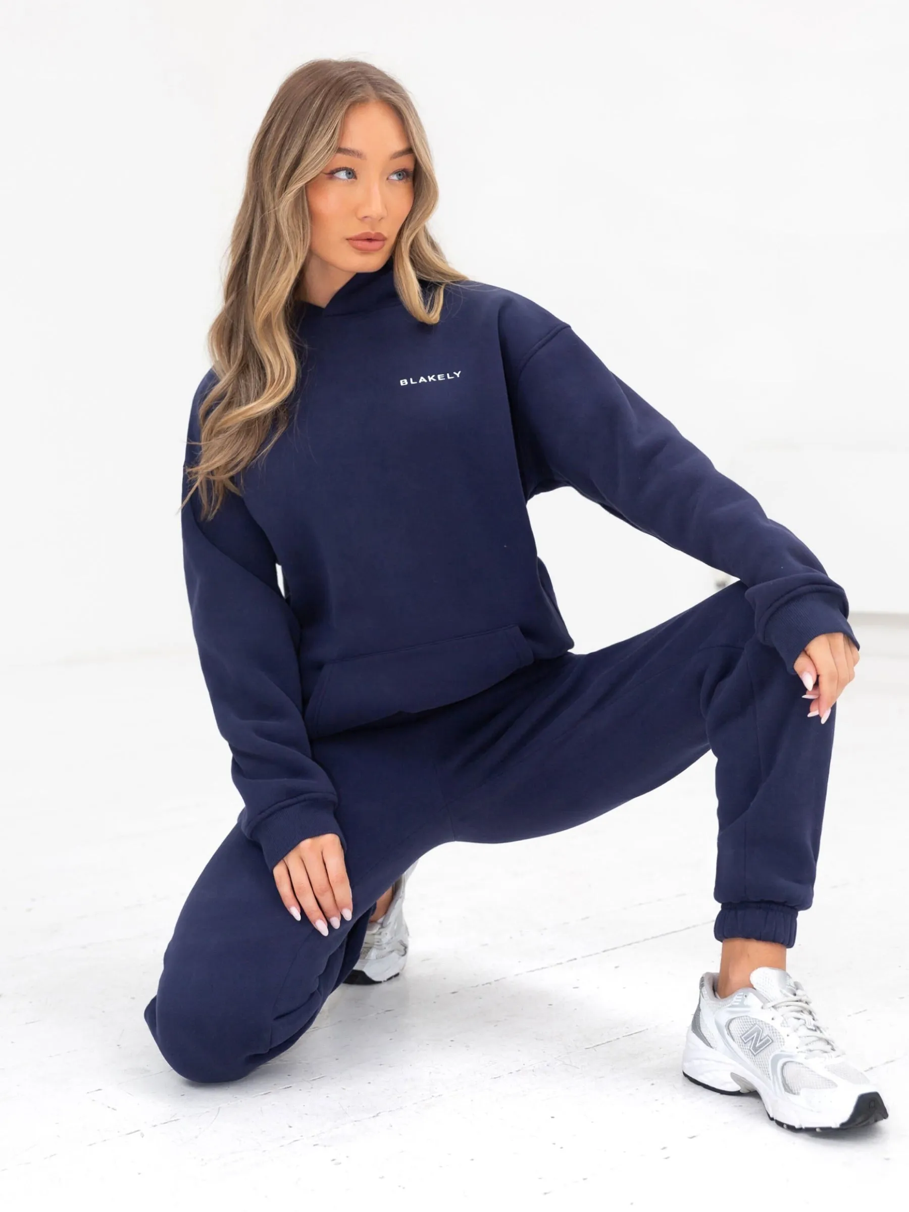 Series Oversized Hoodie - Navy