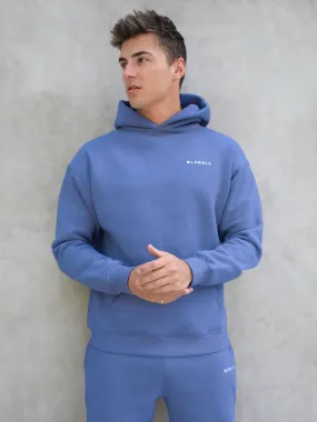 Series Relaxed Hoodie - Light Blue