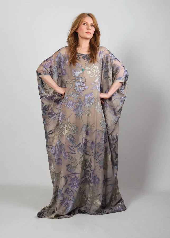 Sheer Burnout Caftan