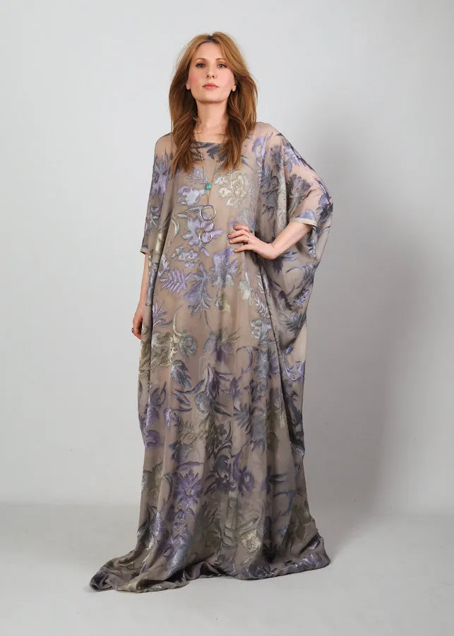 Sheer Burnout Caftan