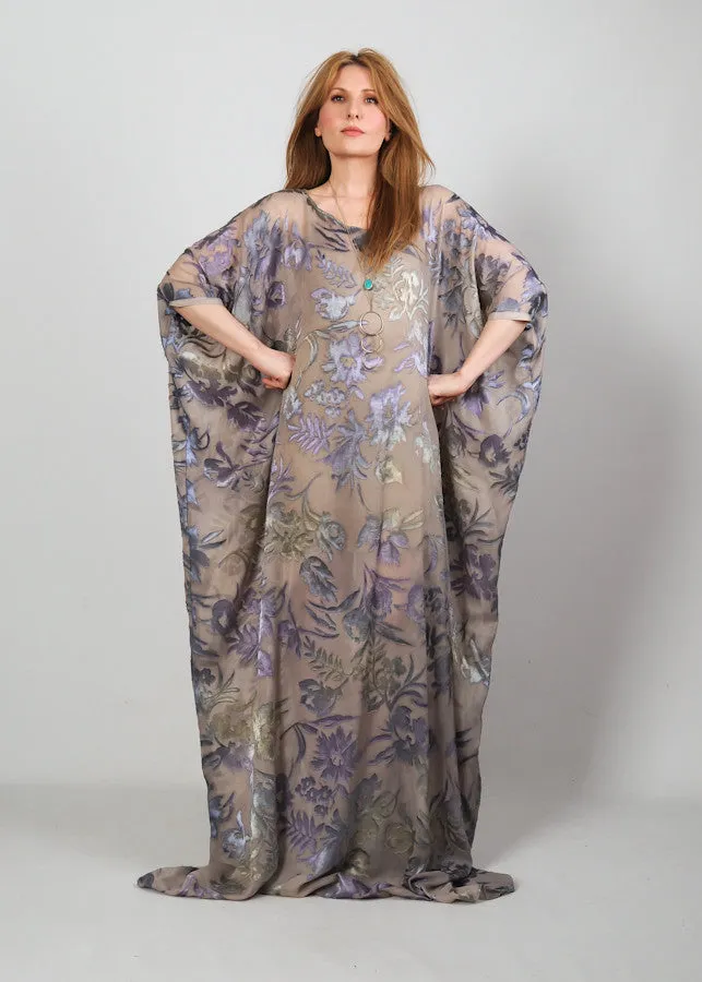 Sheer Burnout Caftan