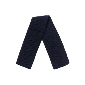 Short Scarf Navy Blue