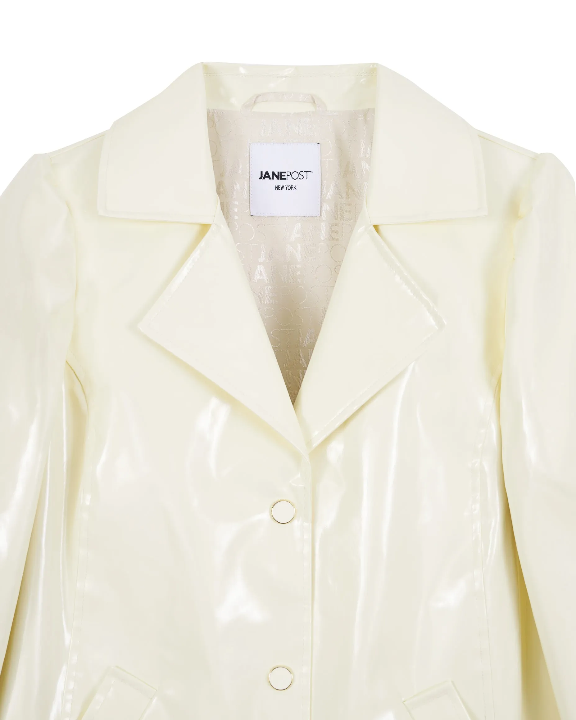 Slicker Trench Jacket - Daisy Petal