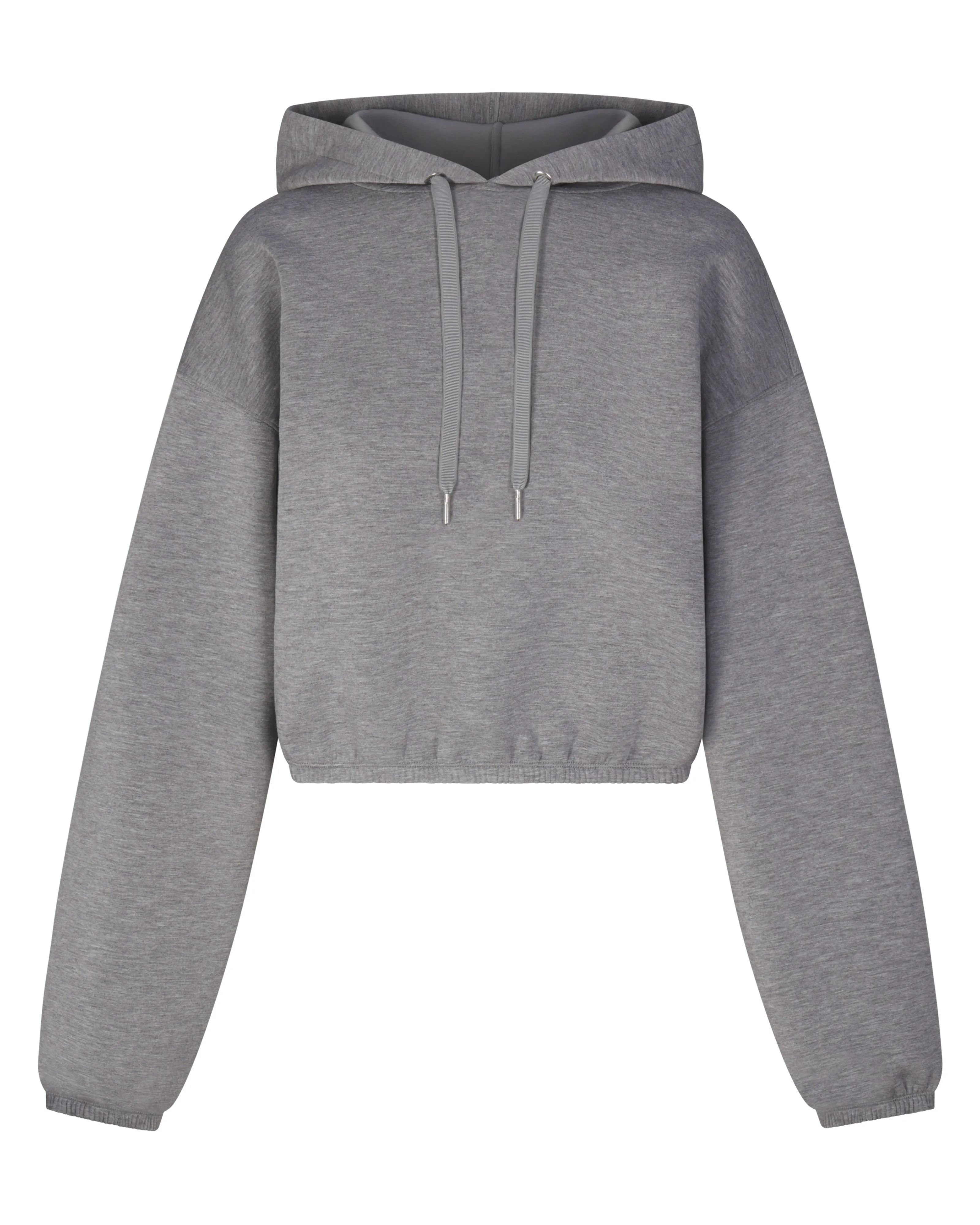 Spanx AirEssentials Cinched Hoodie - Medium Grey Heather