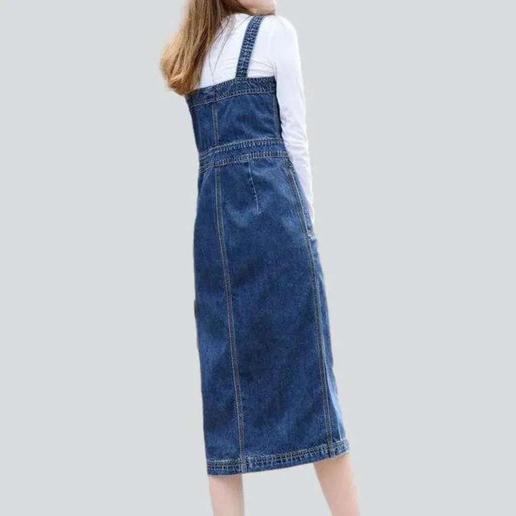 Stylish jeans dress