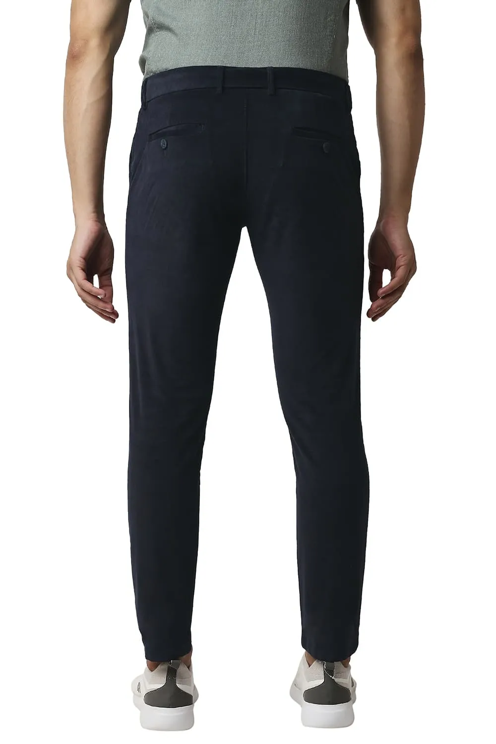 Tapered Fit Stretch Corduroy Trousers