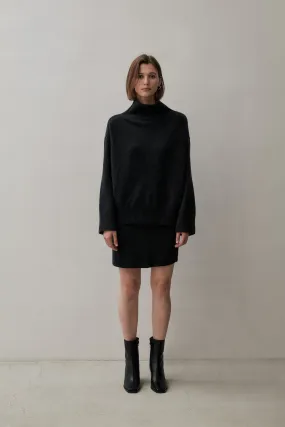 THE CLASSIC TURTLENECK - CHARCOAL