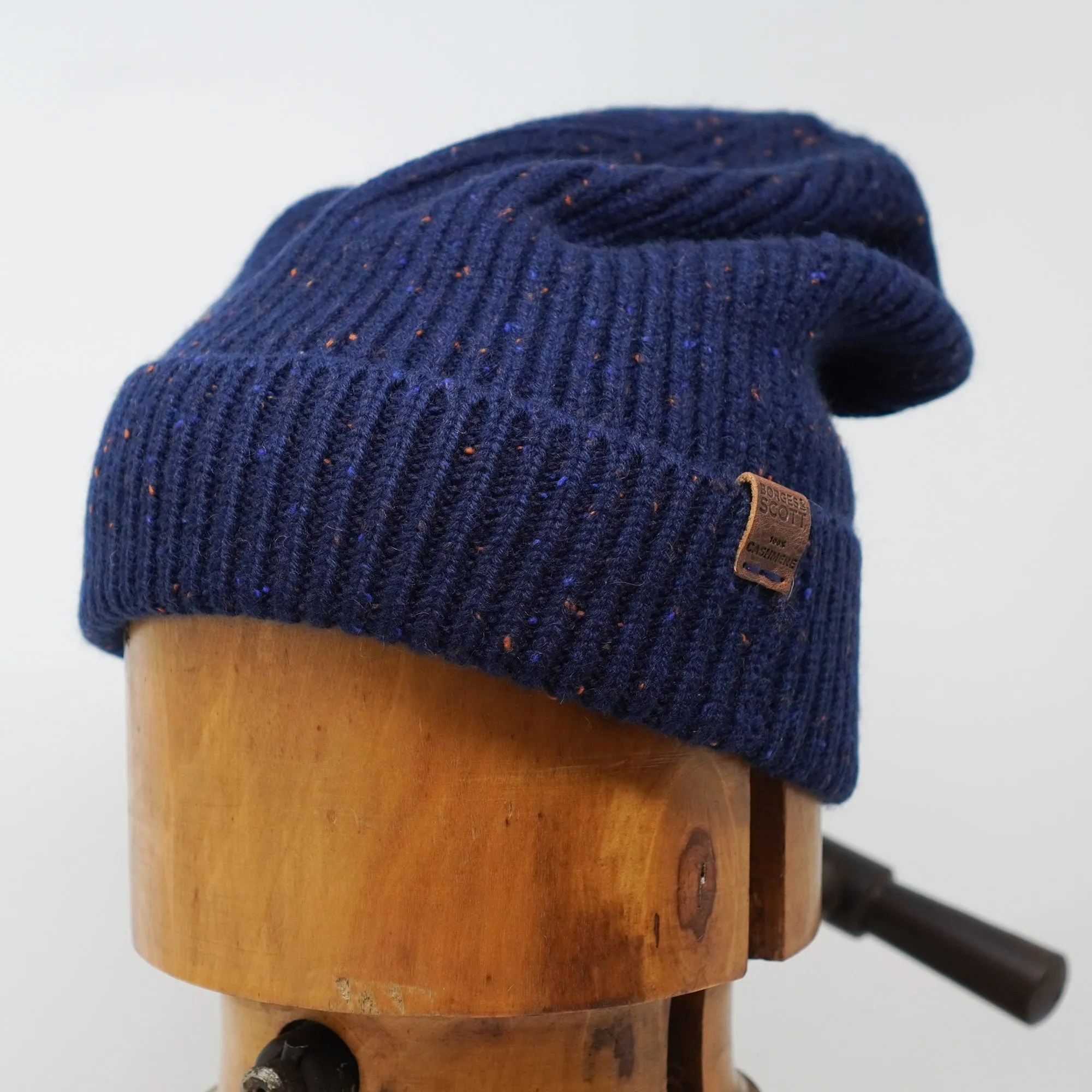 The Fisher - 100% Cashmere - Ladies Thick Knit Hat