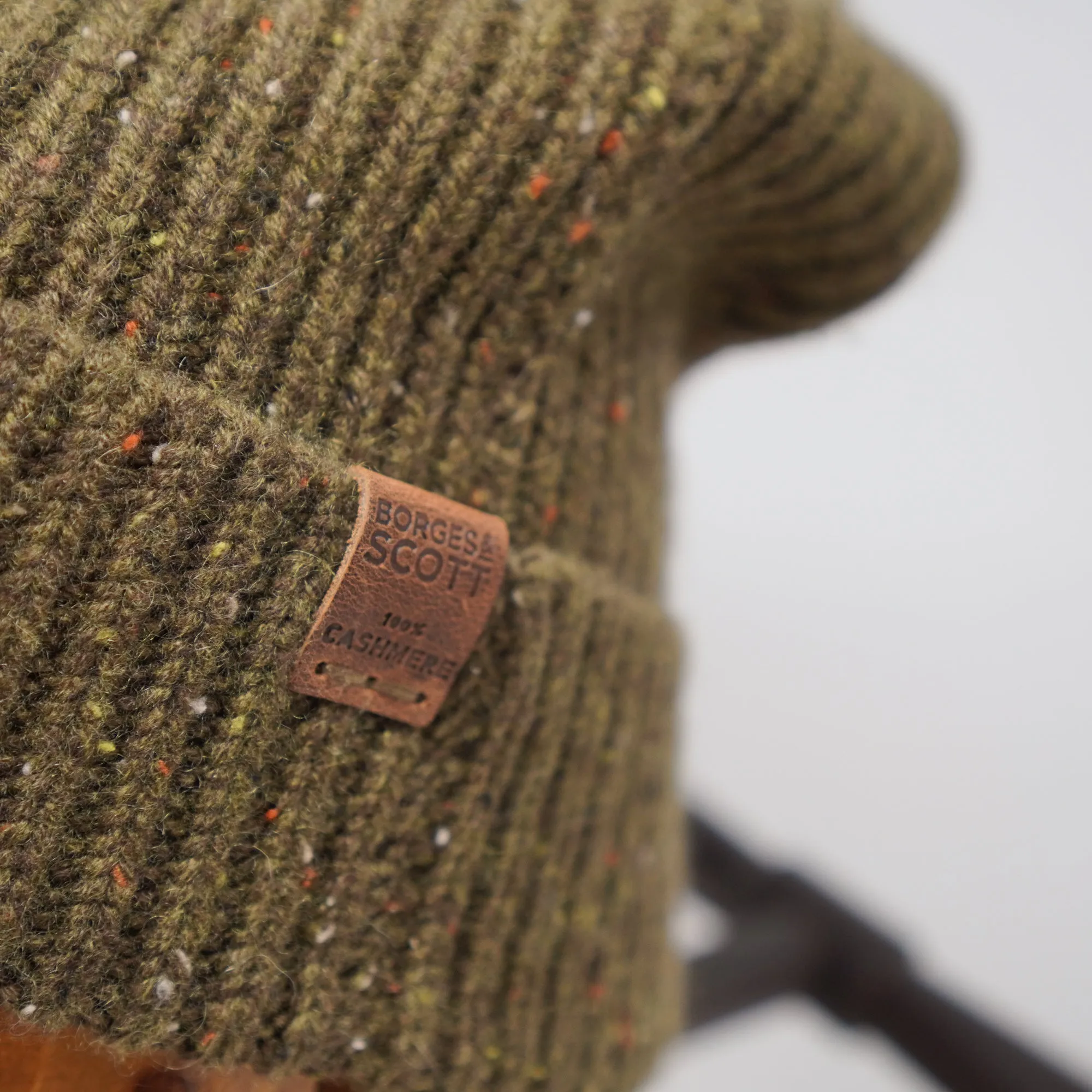 The Fisher - 100% Cashmere - Ladies Thick Knit Hat