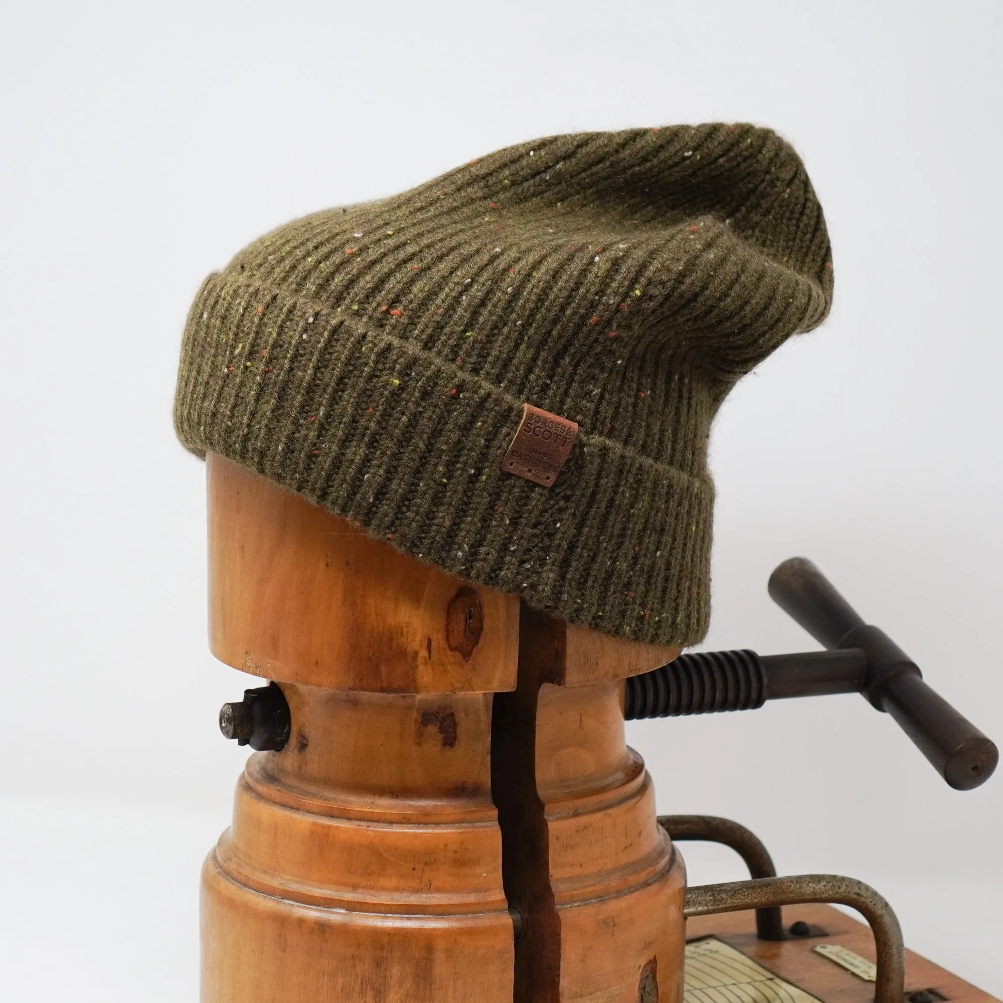 The Fisher - 100% Cashmere - Ladies Thick Knit Hat