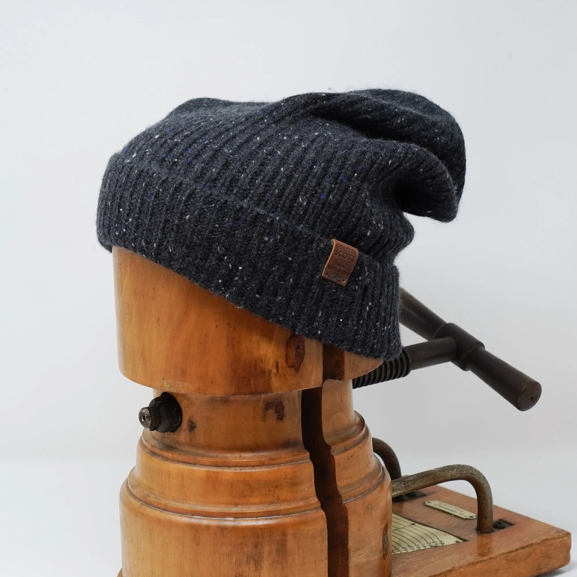 The Fisherman - 100% Cashmere - Thick Knit Beanie