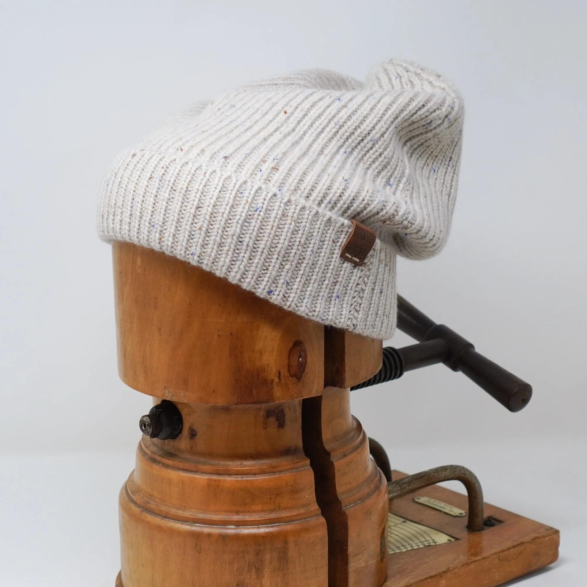 The Fisherman - 100% Cashmere - Thick Knit Beanie