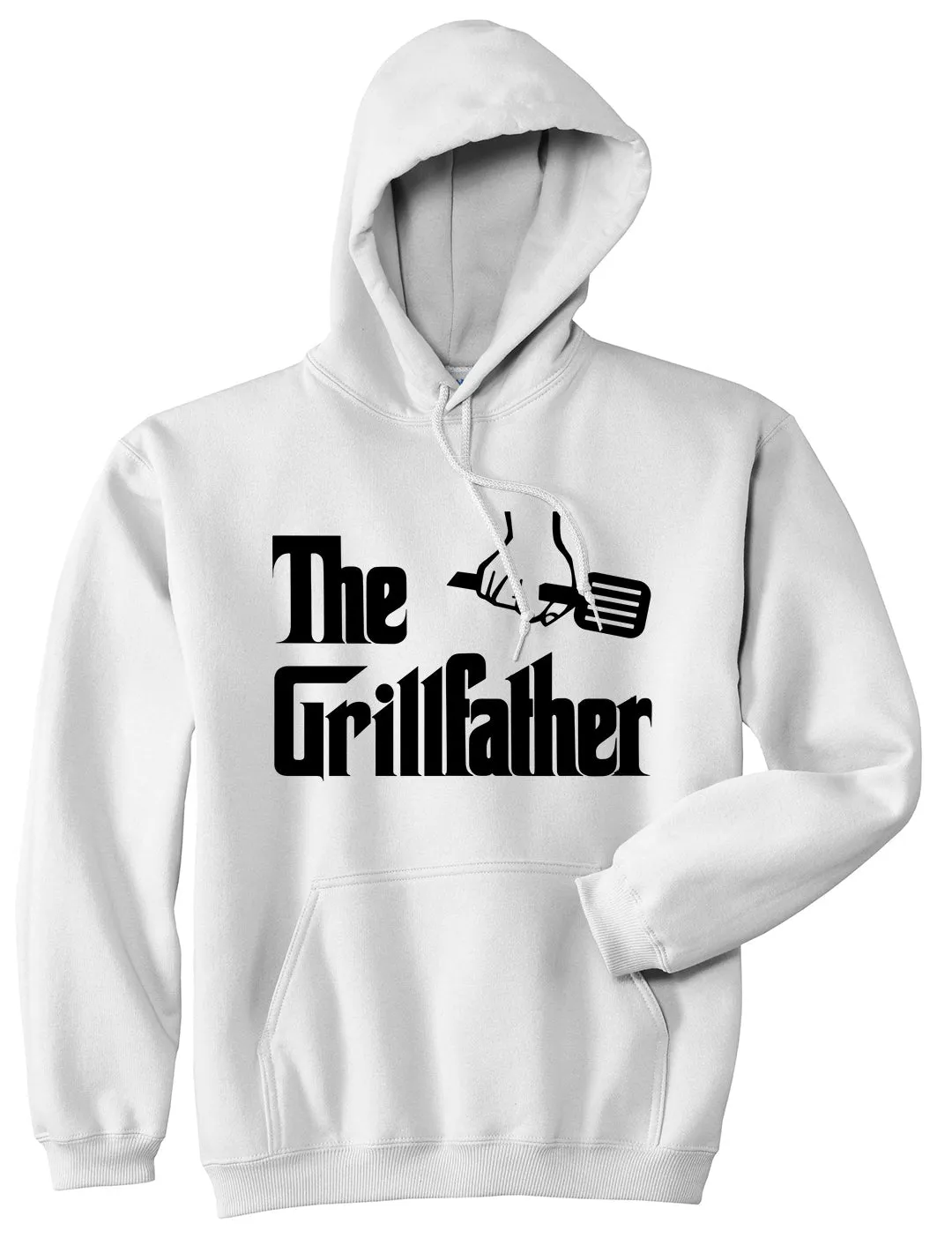 The Grillfather BBQ Dad Grill Mens Pullover Hoodie