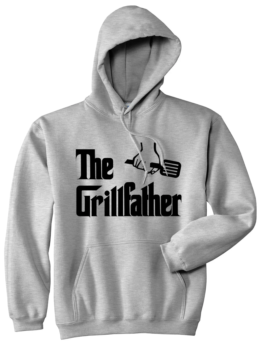 The Grillfather BBQ Dad Grill Mens Pullover Hoodie