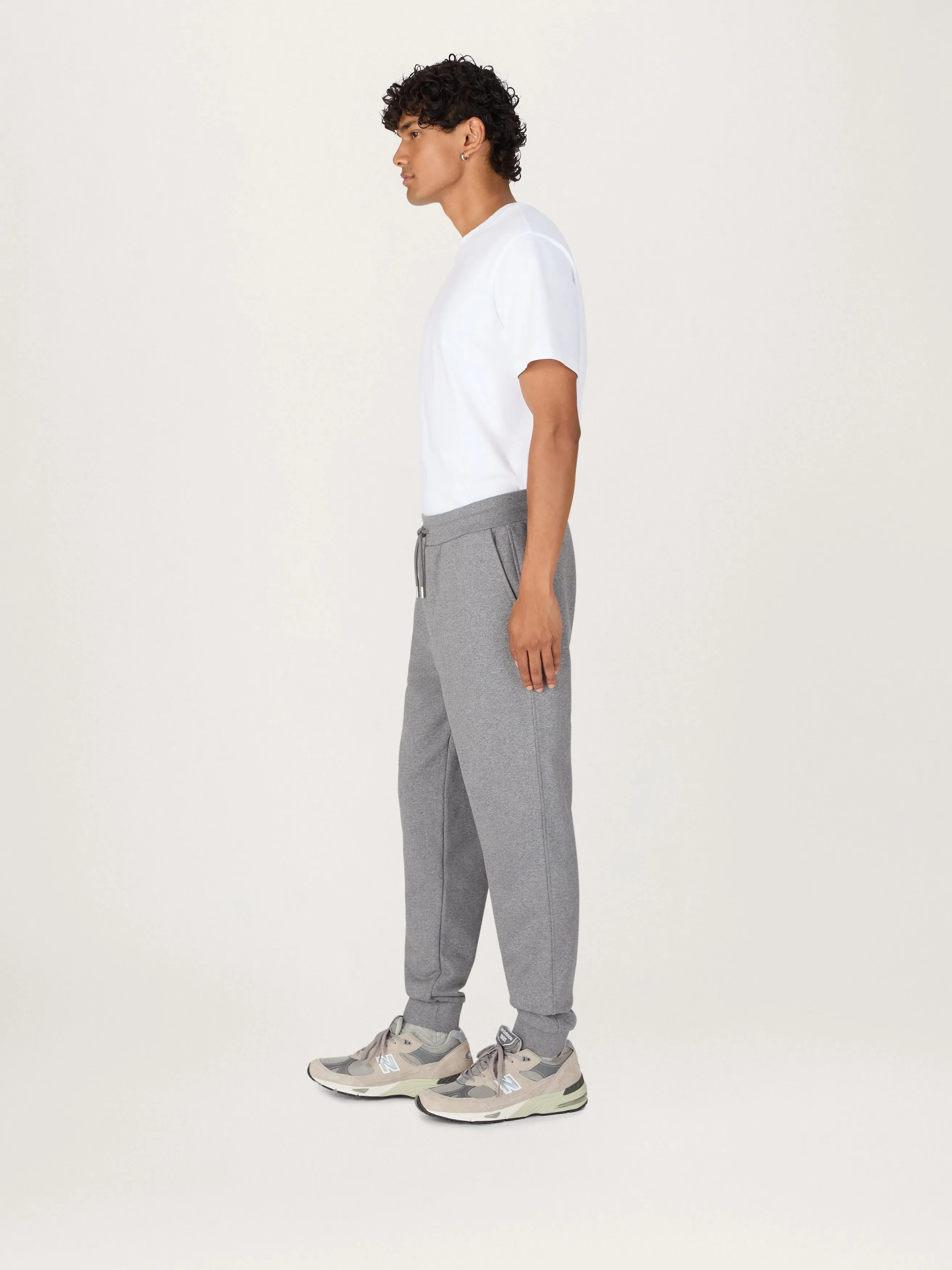 The Sunday Jogger || Grey Marl | Organic Cotton