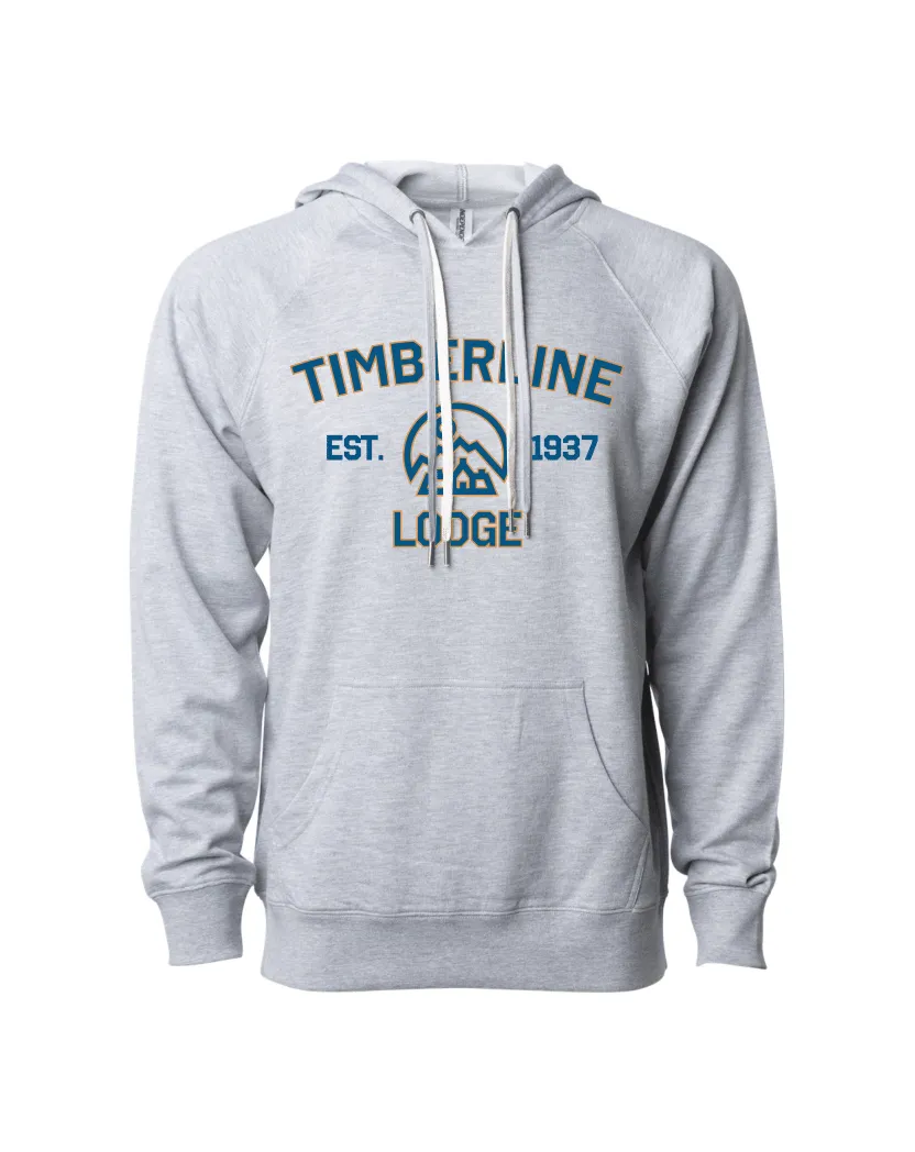 Timberline Collegiate Hoodie - Grey/Blue