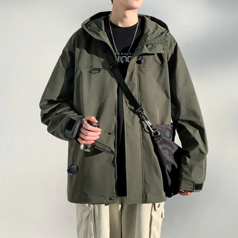 Trendy Raincoat Raincoat Hooded Jacket