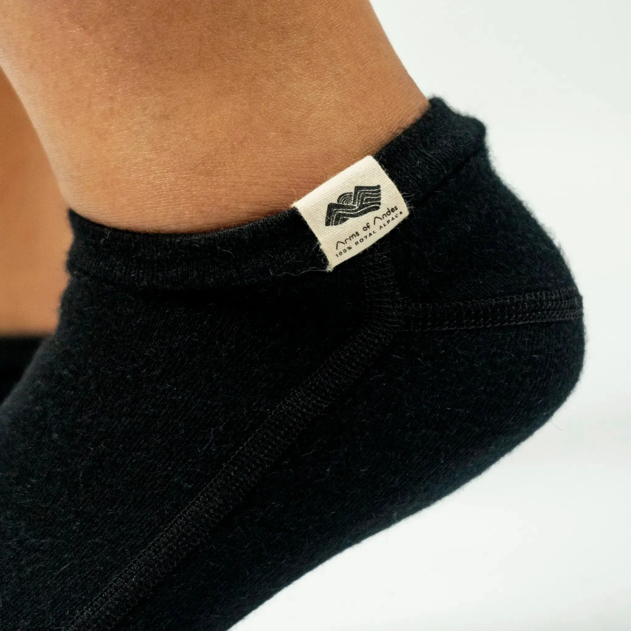 Unisex Alpaca Wool Slipper Socks: 420 Midweight