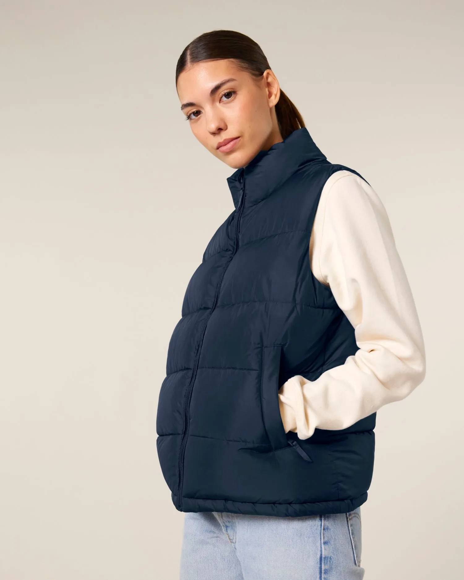 Unisex Recycled Puffer Gilet - 75 GSM | Puffer Gilet STJU250