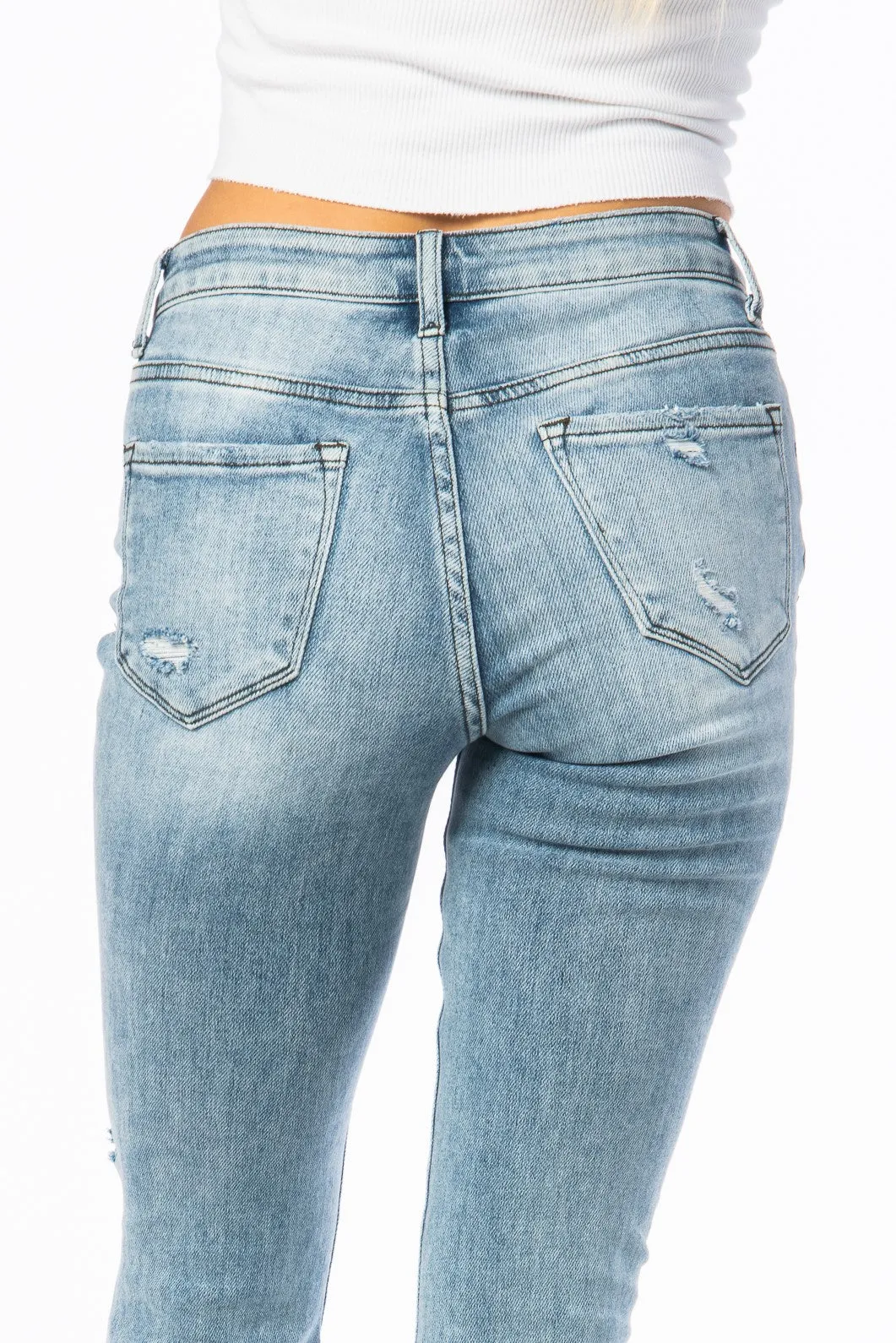 Vervet High Rise Flare Denim