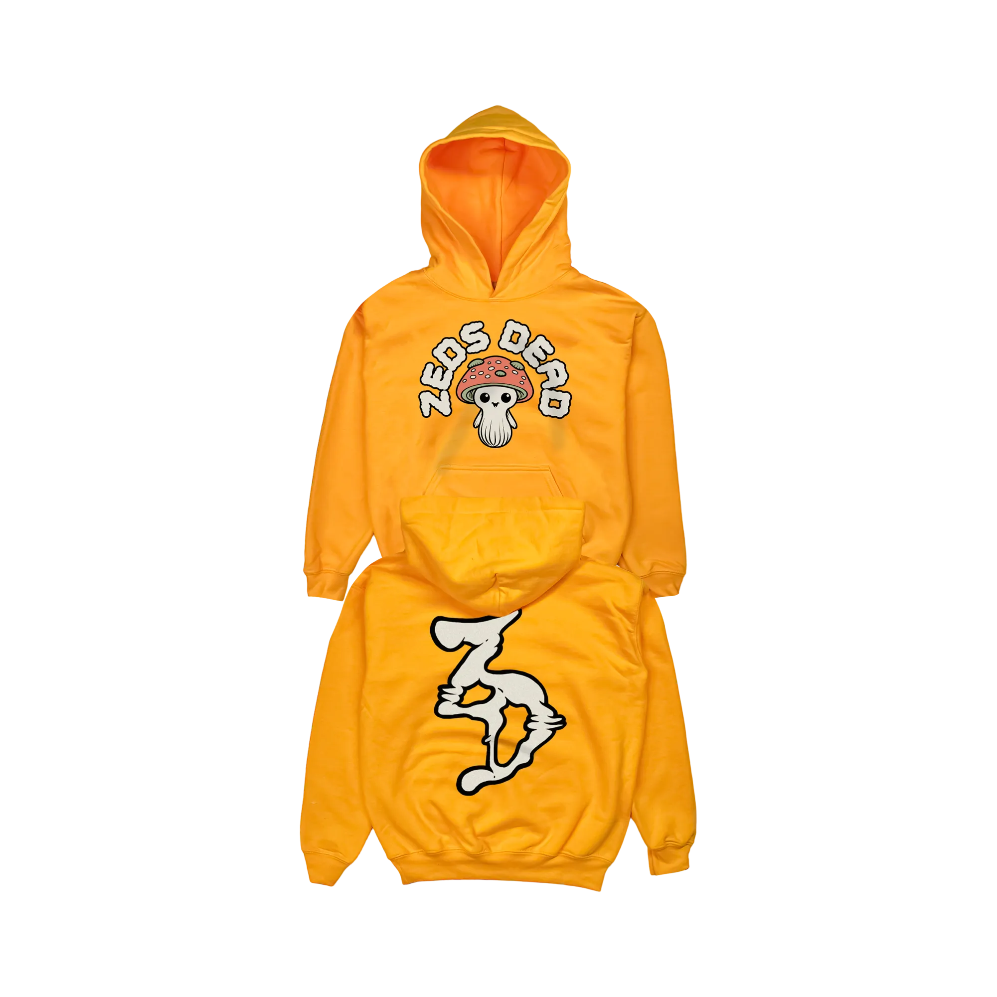 Zeds Kidz - I'm Cute - Gold Kids Hoodie